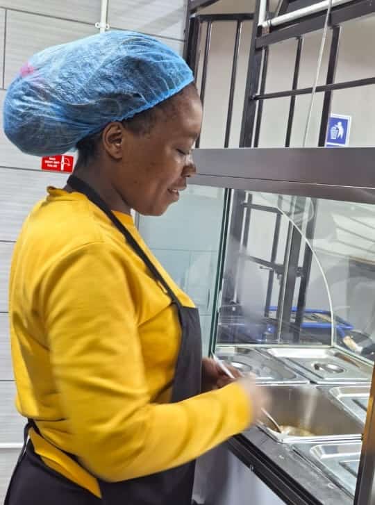 Babalwa - Grill Chef at AKLUMAR Fast Food